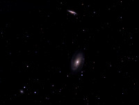 Messier 81 and Messier 82: Spiral Galaxies