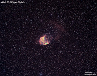 The Medusa Nebula in Gemini (Bicolour)
